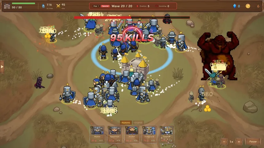 Скриншот 2 к игре Don't Panic, Defend!