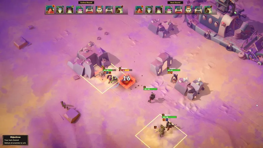 Скриншот 3 к игре Dunebound Tactics