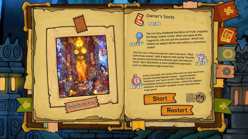 Скриншот 1 к игре Whisker Wanderlust: Unwritten Chapter