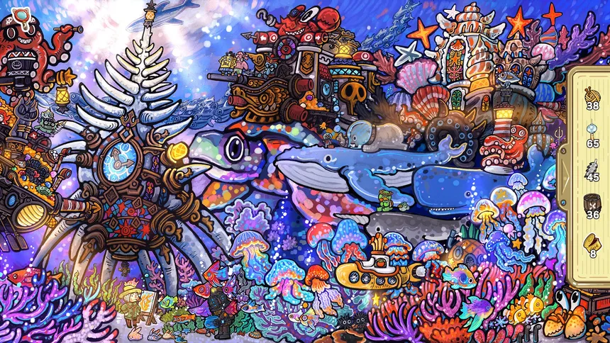 Скриншот 1 к игре Whisker Wanderlust: The Wondrous Journey