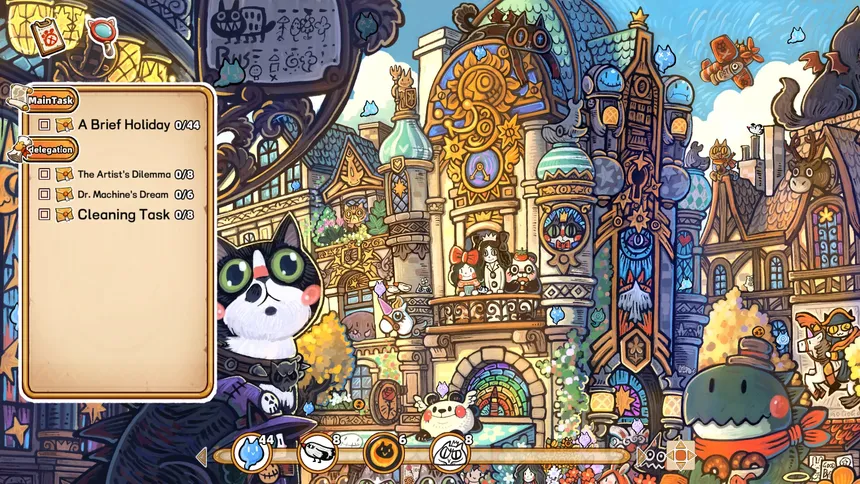 Скриншот 2 к игре Whisker Wanderlust: The Mosaic of Souls