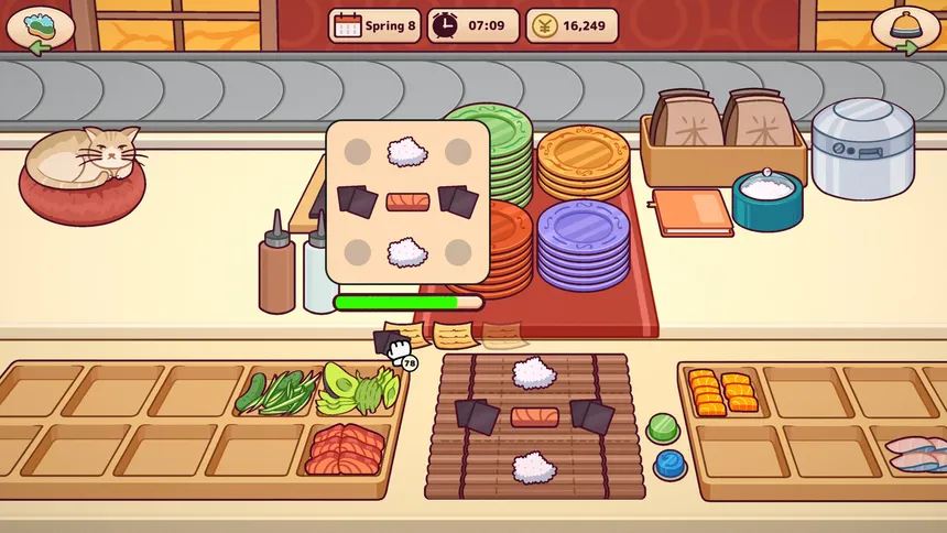 Скриншот 1 к игре Ugoku Sushi Bar