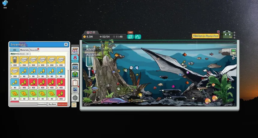 Скриншот 4 к игре Idlequarium