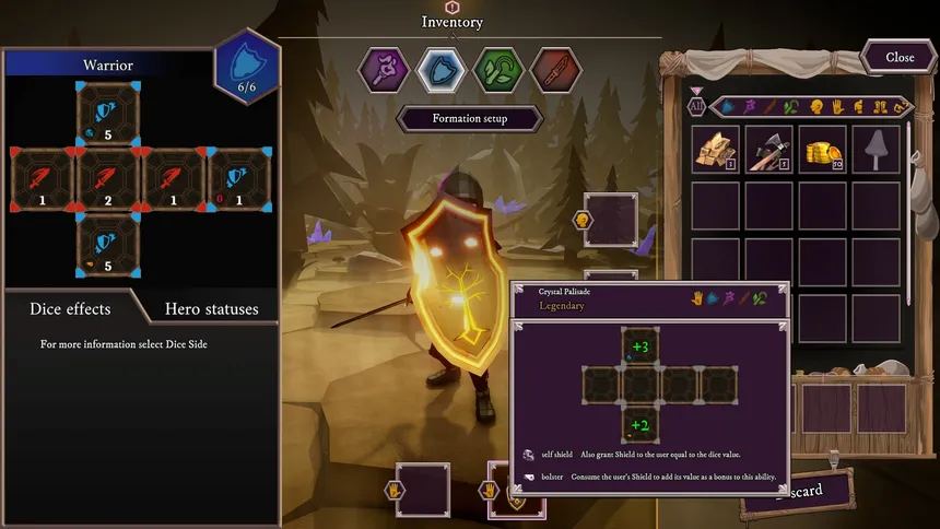 Скриншот 3 к игре Sigilfarer: A Dice-Rolling Roguelite