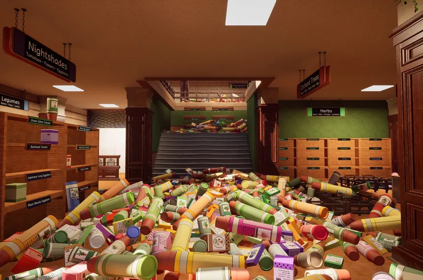 Скриншот 1 к игре Seed Shop: Tidy Up!