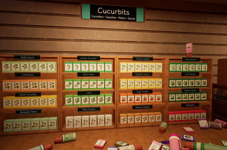 Скриншот 3 к игре Seed Shop: Tidy Up!