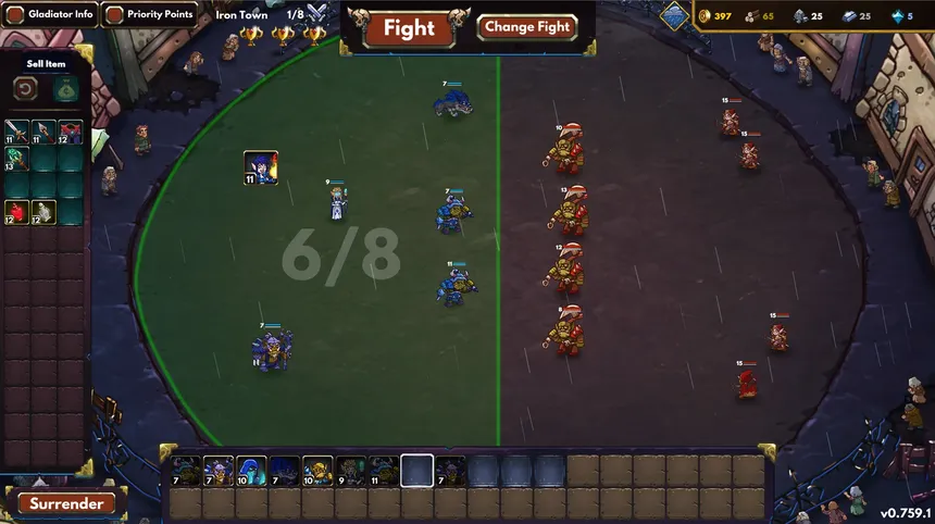 Скриншот 8 к игре Gladiator Guild Manager
