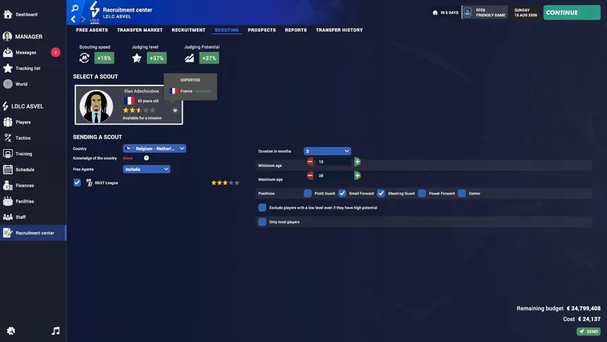Скриншот 4 к игре Pro Basketball Manager 2027