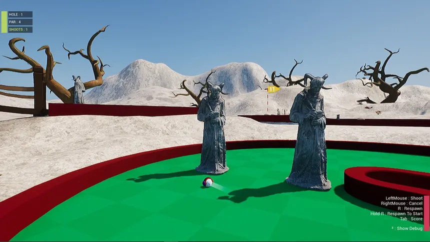 Скриншот 2 к игре Horror Golf