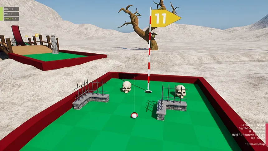 Скриншот 5 к игре Horror Golf