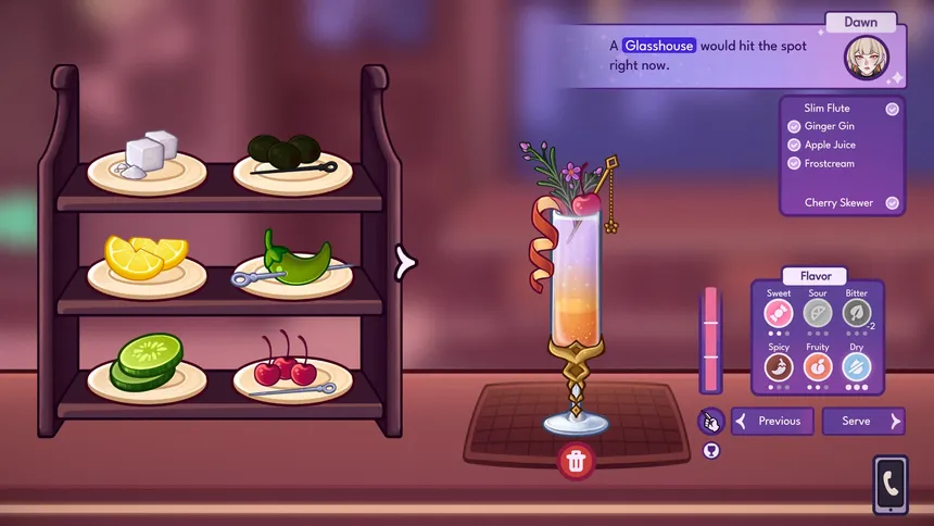Скриншот 1 к игре Mixed Spirits: Bartender