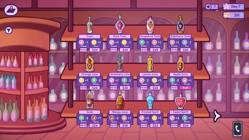 Скриншот 8 к игре Mixed Spirits: Bartender