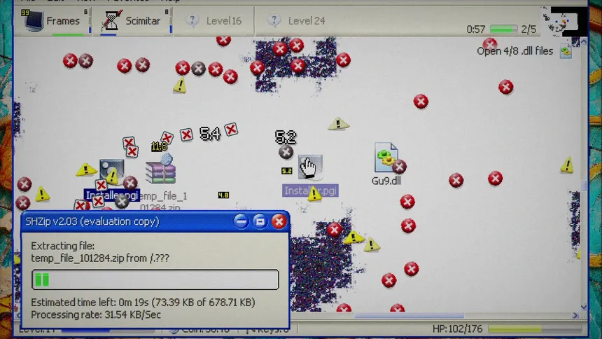 Скриншот 6 к игре Antivirus Survivors 2003 Professional
