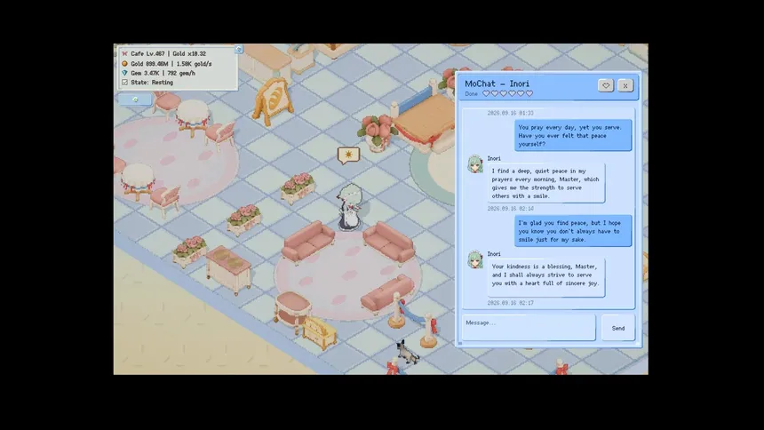 Скриншот 2 к игре Idle Pixel Maids