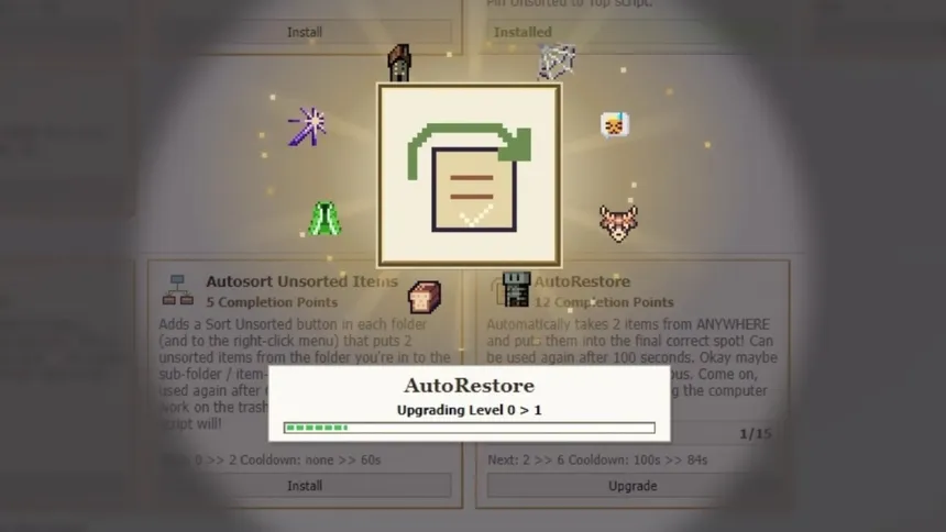Скриншот 2 к игре Deleted Wiki: Clean Up the Lost Files