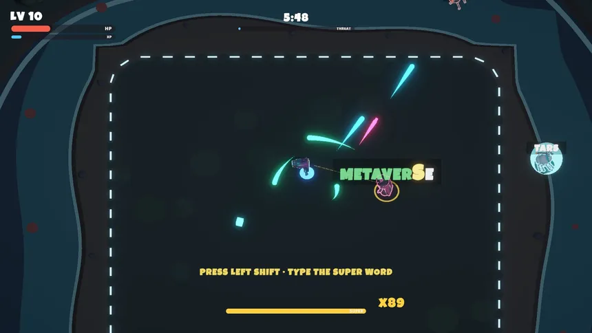 Скриншот 1 к игре Type to Survive