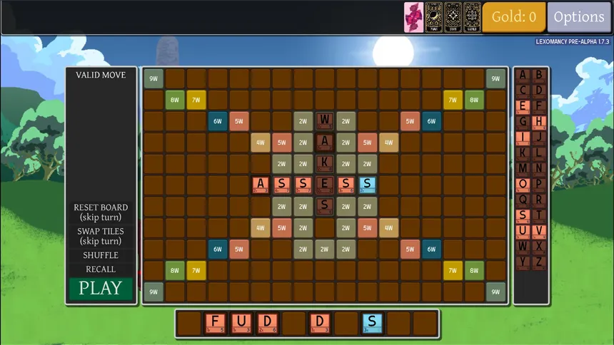 Скриншот 1 к игре Lexomancy