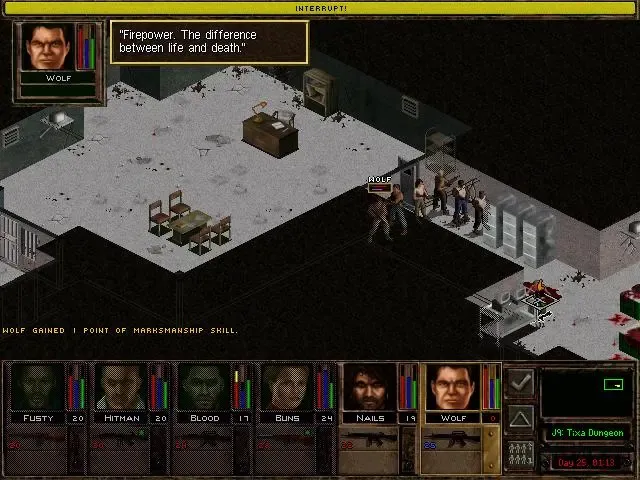 Скриншот 1 к игре Jagged Alliance 2