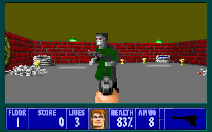 Скриншот 5 к игре Wolfenstein 3D