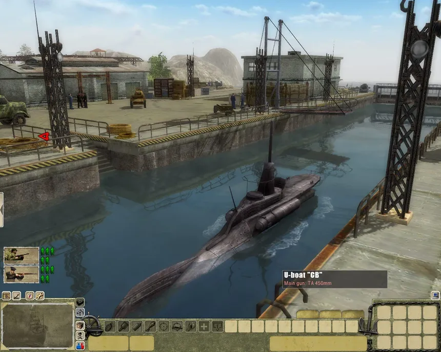 Скриншот 1 к игре Men of War: Red Tide