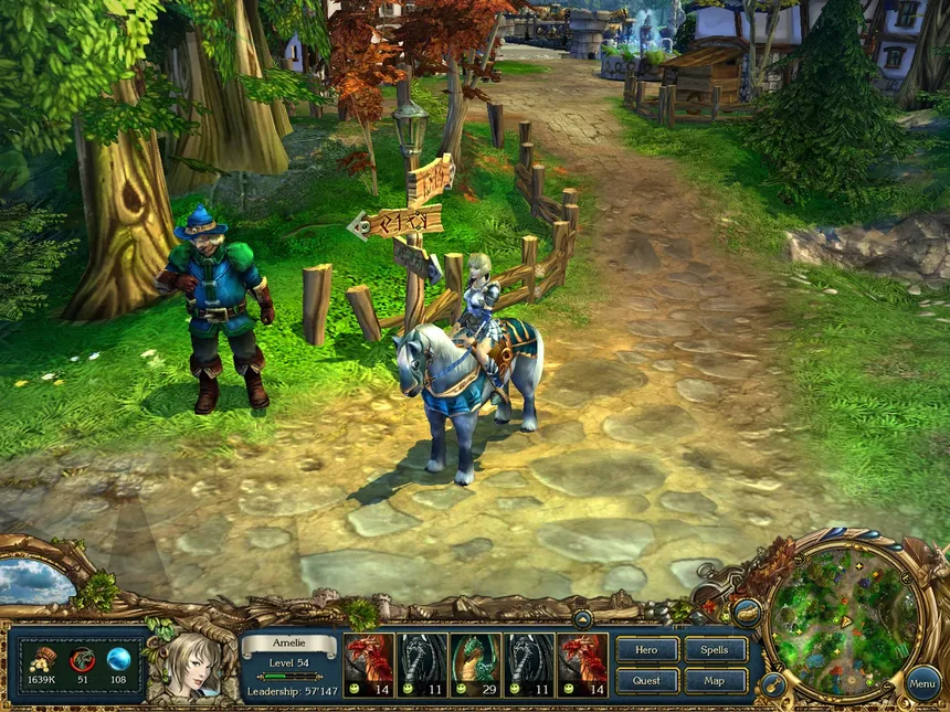 Скриншот 2 к игре King’s Bounty. Принцесса в доспехах