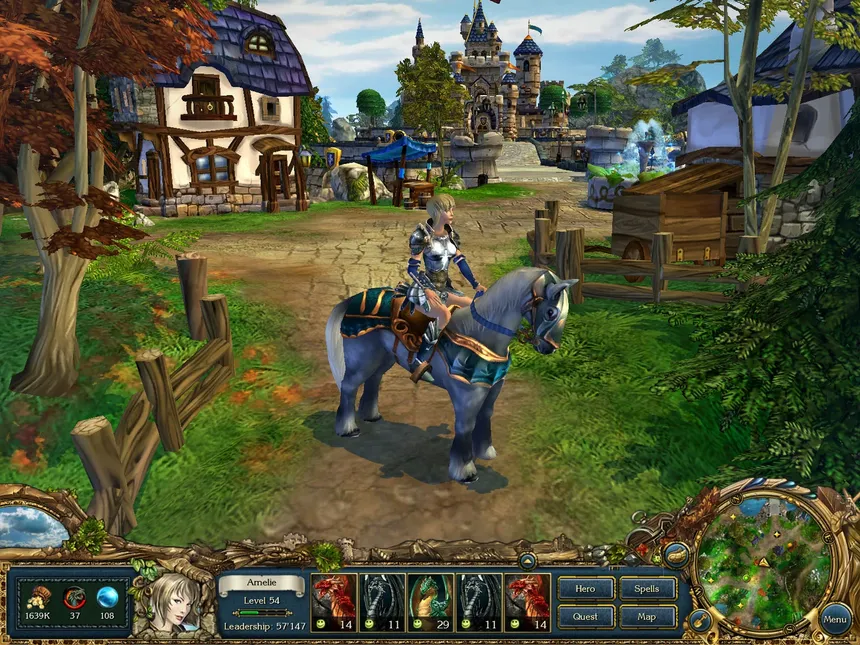 Скриншот 3 к игре King’s Bounty. Принцесса в доспехах