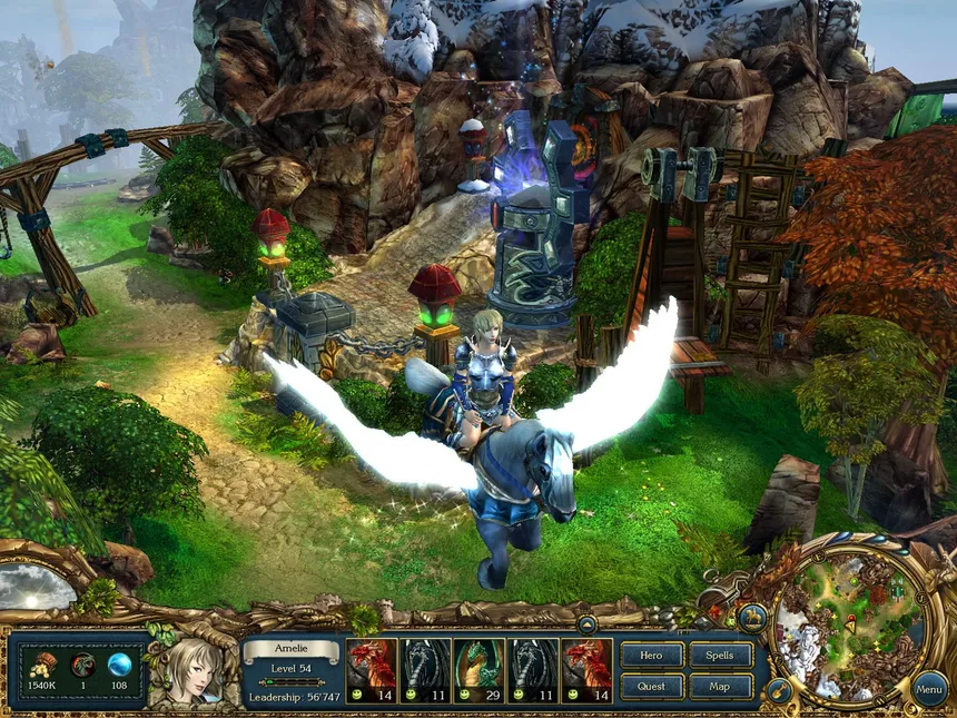 Скриншот 4 к игре King’s Bounty. Принцесса в доспехах