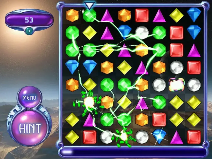 Скриншот 5 к игре Bejeweled 2 Deluxe