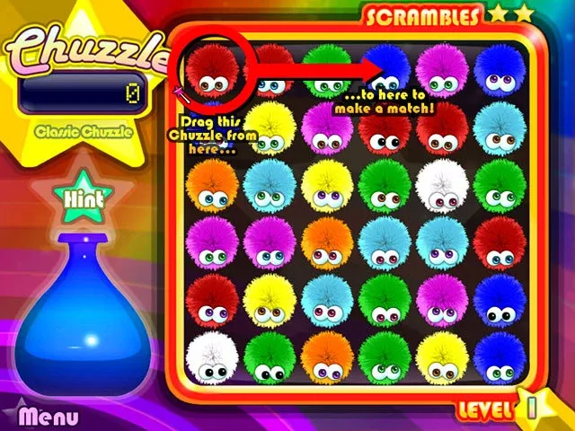 Скриншот 2 к игре Chuzzle Deluxe