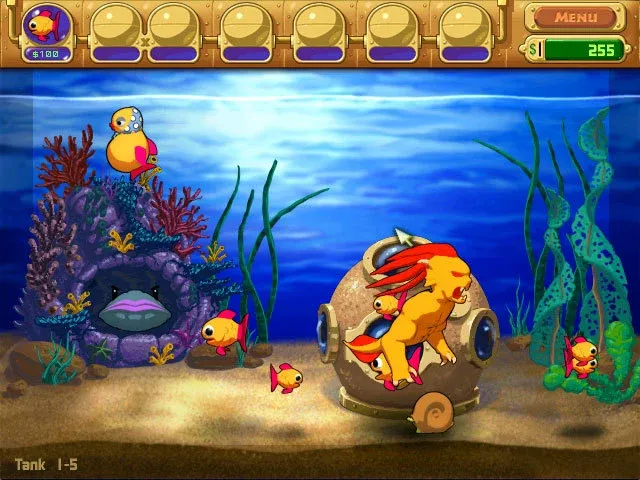Скриншот 1 к игре Insaniquarium Deluxe