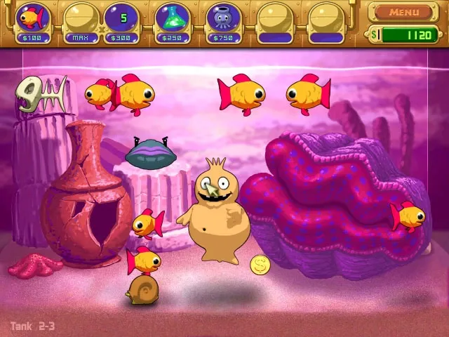Скриншот 2 к игре Insaniquarium Deluxe