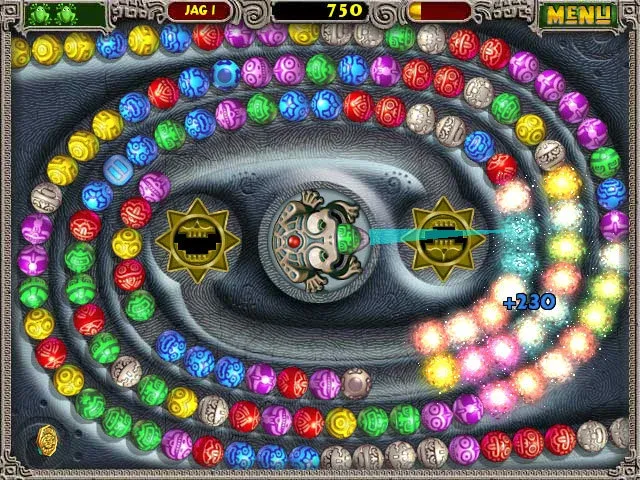 Скриншот 3 к игре Zuma Deluxe