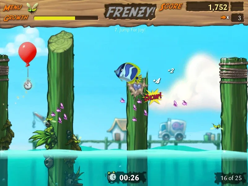 Скриншот 1 к игре Feeding Frenzy 2 Deluxe