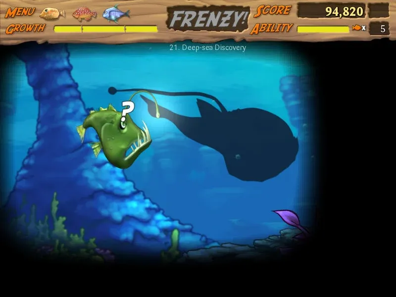 Скриншот 2 к игре Feeding Frenzy 2 Deluxe