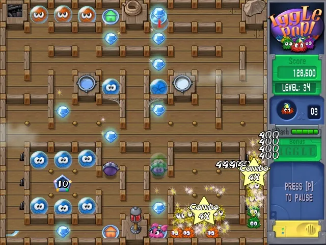 Скриншот 2 к игре Iggle Pop Deluxe