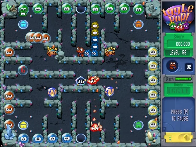 Скриншот 3 к игре Iggle Pop Deluxe