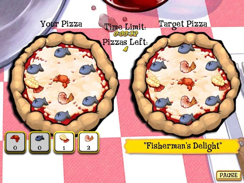 Скриншот 3 к игре Pizza Frenzy Deluxe