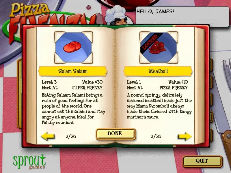 Скриншот 5 к игре Pizza Frenzy Deluxe