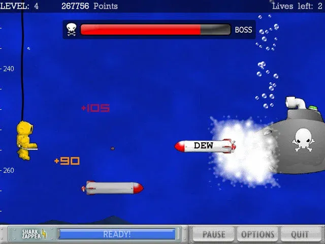 Скриншот 3 к игре Typer Shark! Deluxe