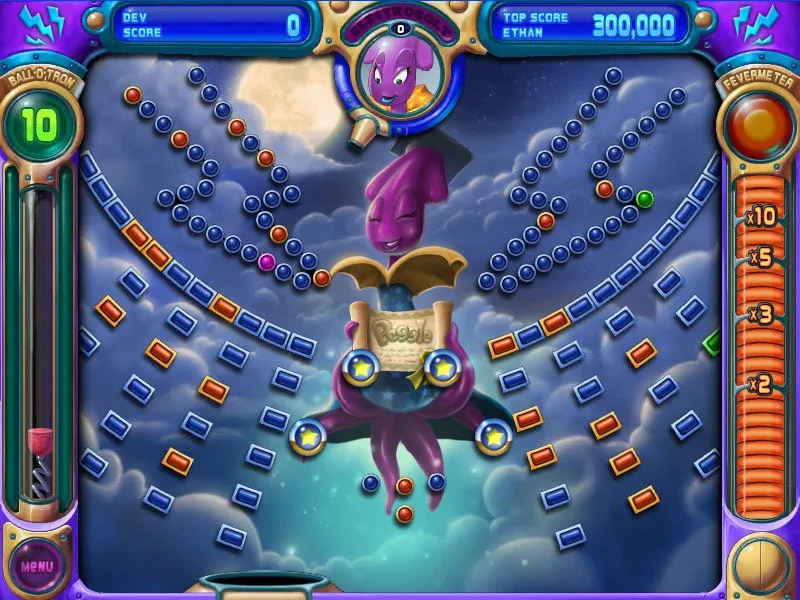 Скриншот 2 к игре Peggle Nights