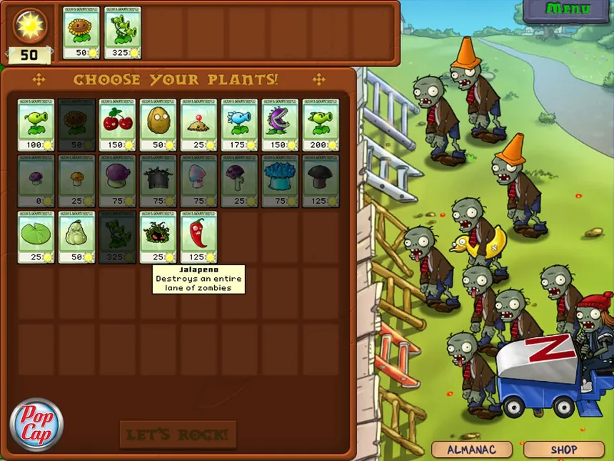 Скриншот 6 к игре Plants vs. Zombies GOTY Edition