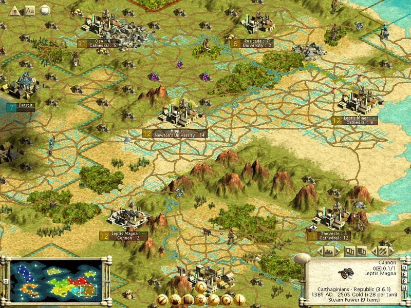 Скриншот 1 к игре Sid Meier's Civilization III Complete