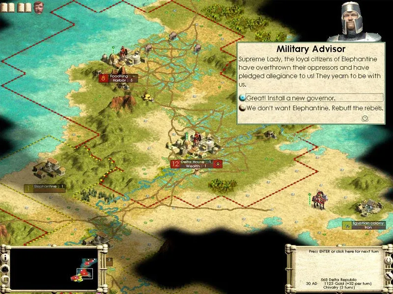 Скриншот 4 к игре Sid Meier's Civilization III Complete