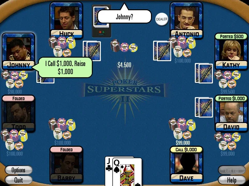 Скриншот 3 к игре Poker Superstars II