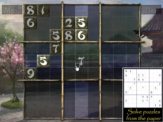 Скриншот 1 к игре Zen of Sudoku