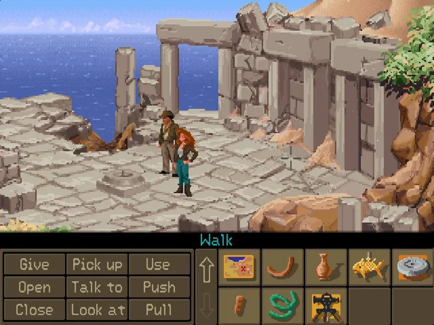 Скриншот 5 к игре Indiana Jones and the Fate of Atlantis