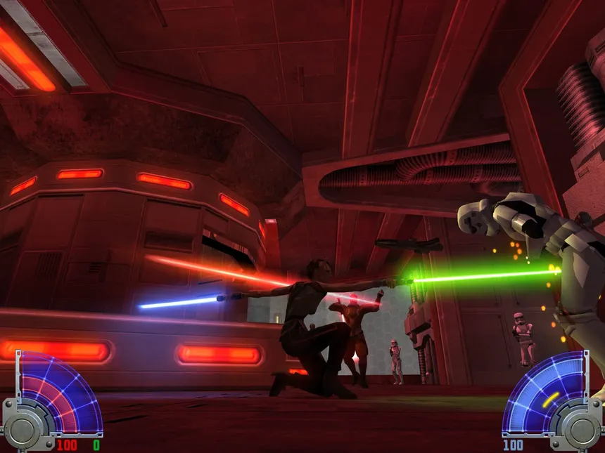 Скриншот 1 к игре STAR WARS Jedi Knight - Jedi Academy