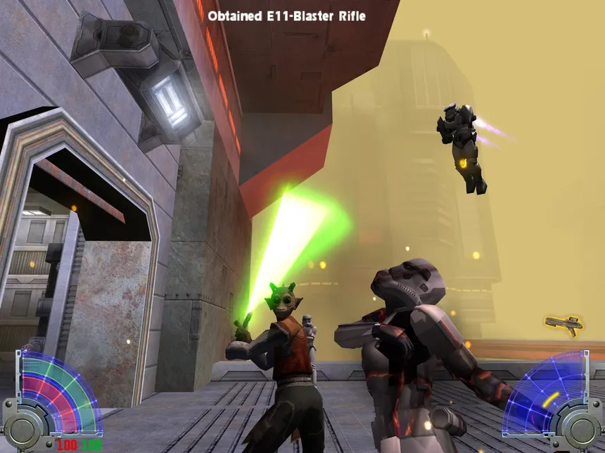 Скриншот 3 к игре STAR WARS Jedi Knight - Jedi Academy