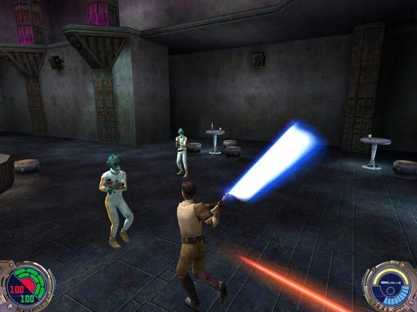 Скриншот 1 к игре STAR WARS Jedi Knight II - Jedi Outcast