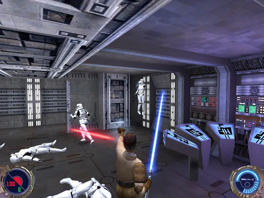 Скриншот 3 к игре STAR WARS Jedi Knight II - Jedi Outcast